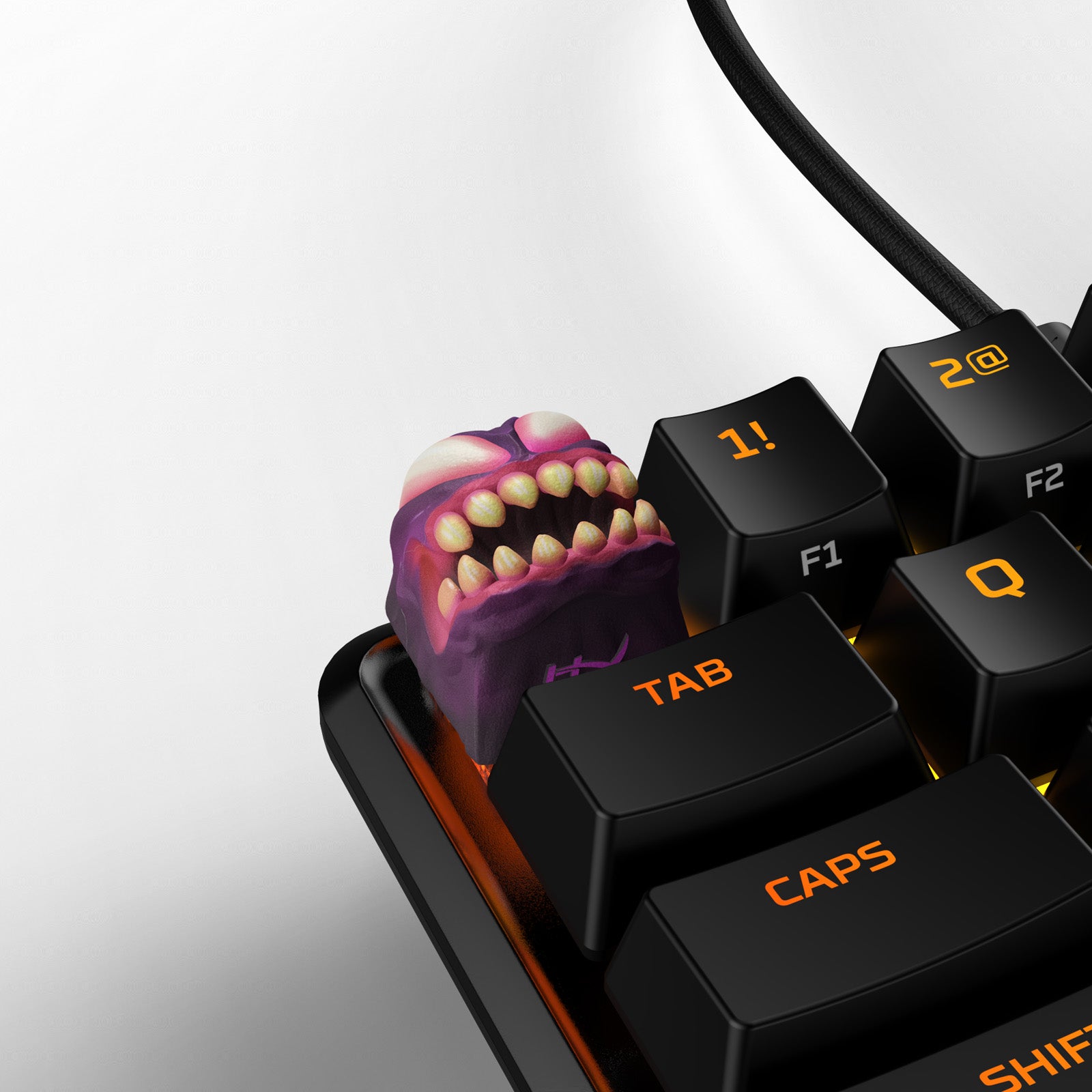 HyperX 3D Bundle - Brock Hofer - Fanged Beast + Ghost Beast + GRIM Beast Keycaps - Image 4
