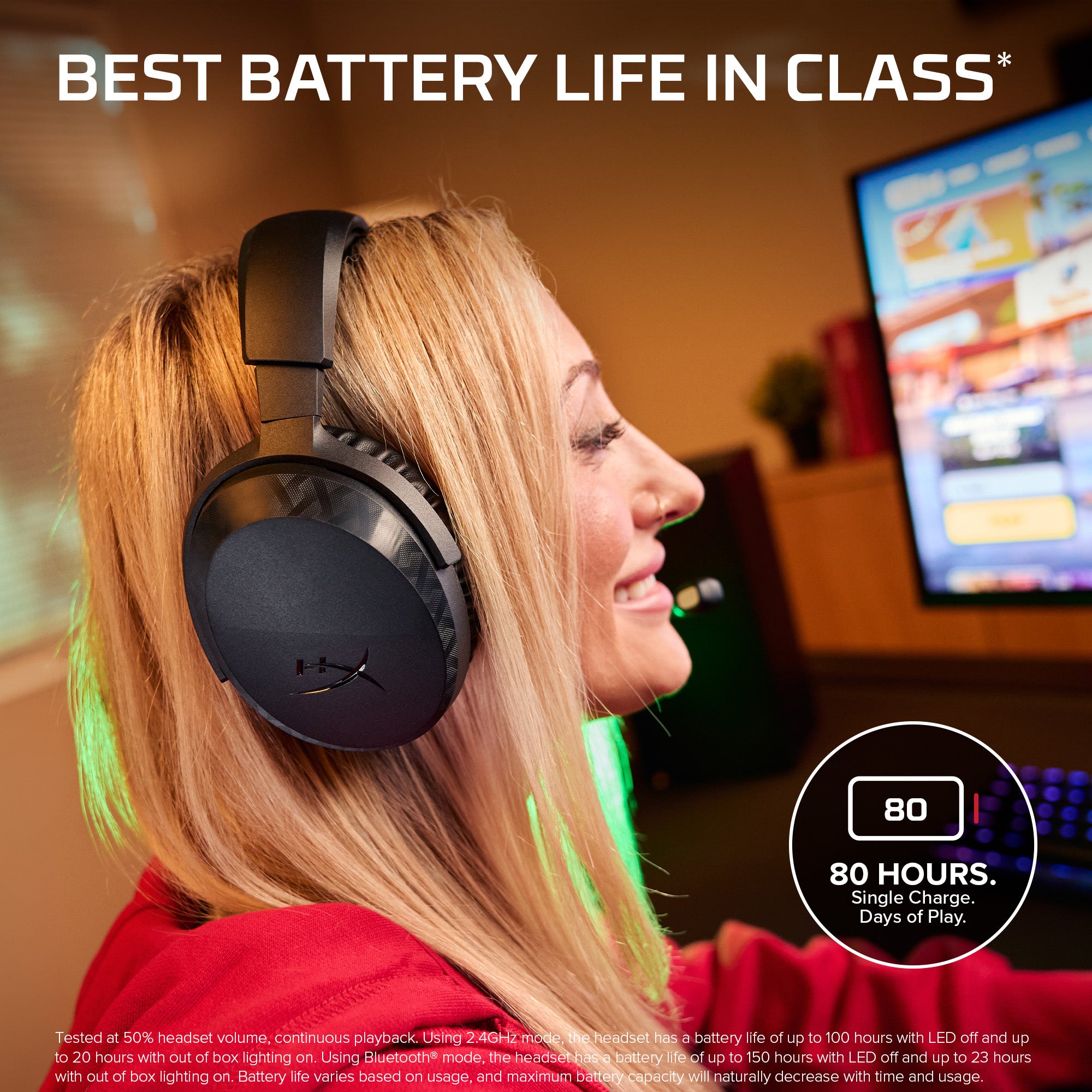 HyperX Cloud Stinger 3 – Wireless Gaming Headset - Image 2