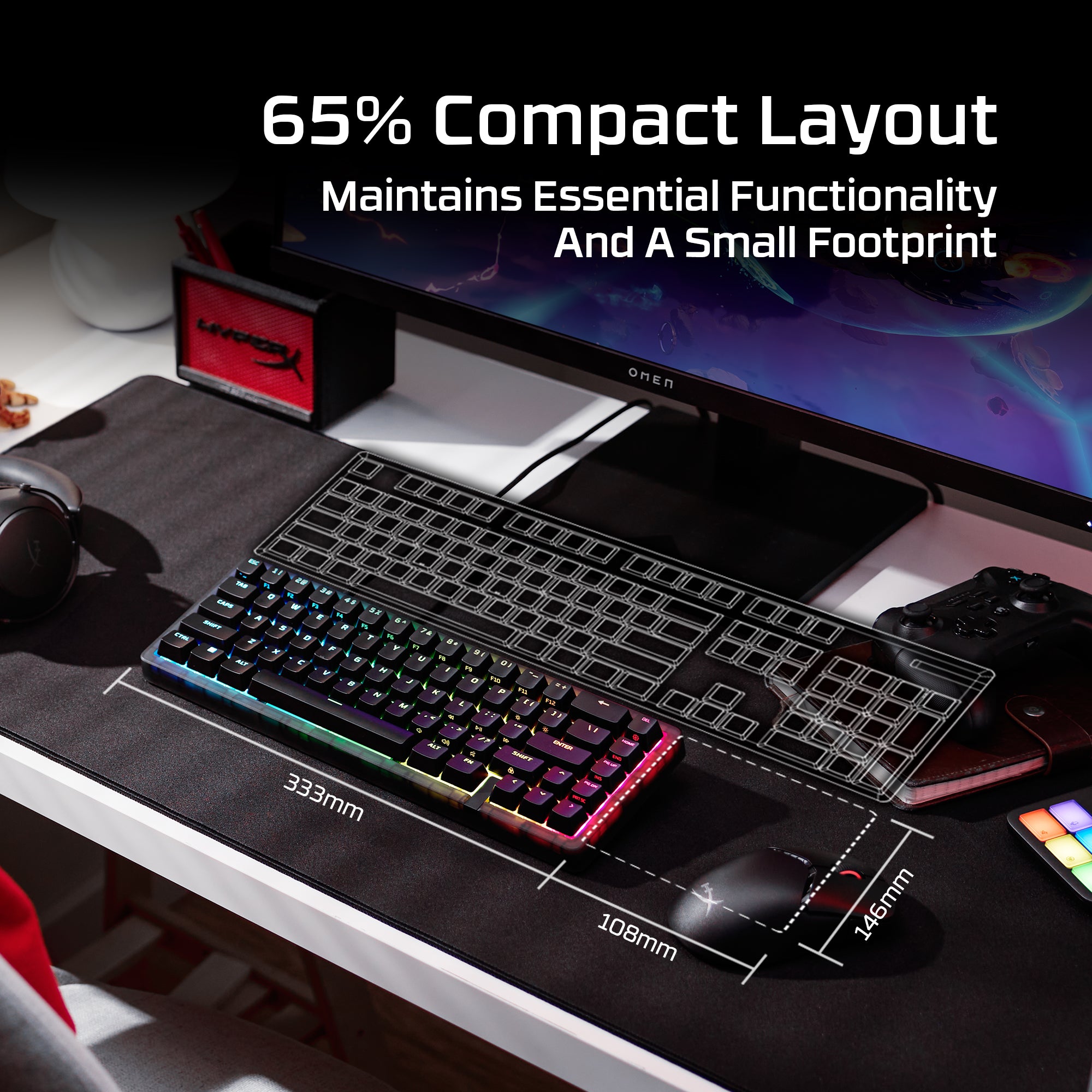 HyperX Origins 2 65 – Mechanical Gaming Keyboard - Image 6