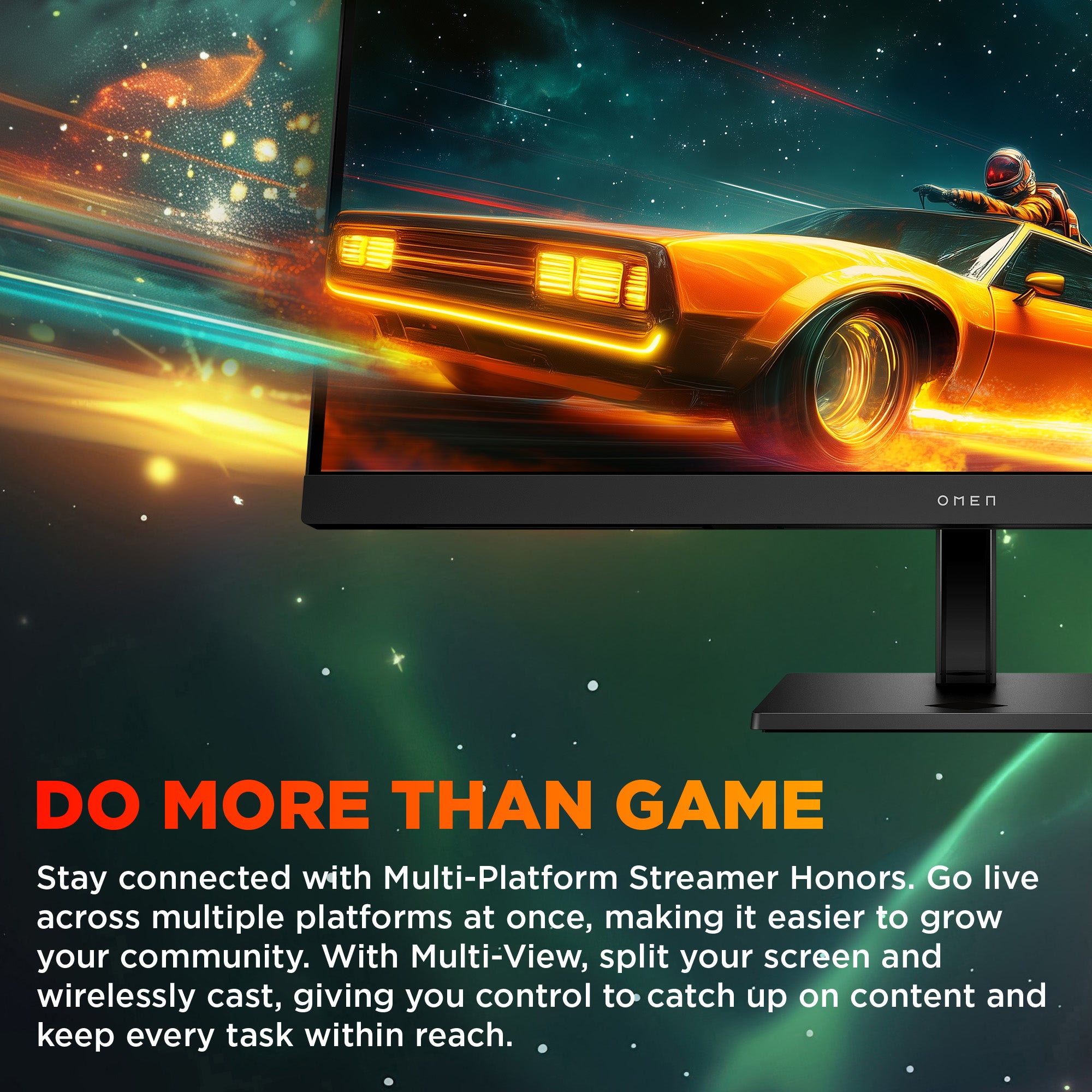 OMEN by HP 31.5 inch UHD 144Hz Smart Gaming Monitor - OMEN 32x - Image 4
